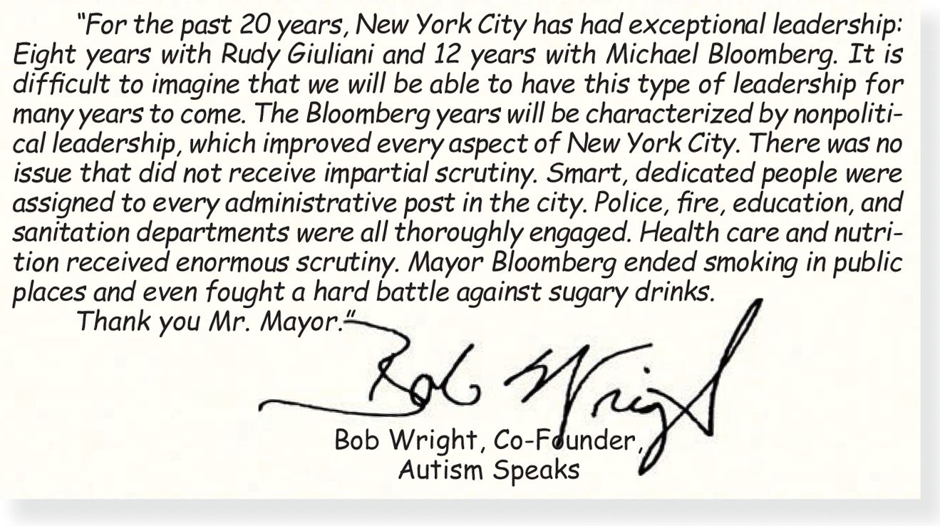 Bob Wright, Autism Speaks